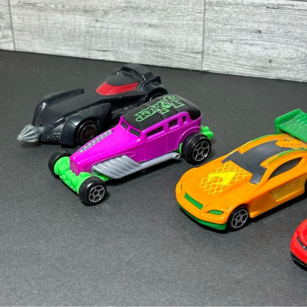 Vintage DC comics hot wheels car lot of‎ 5